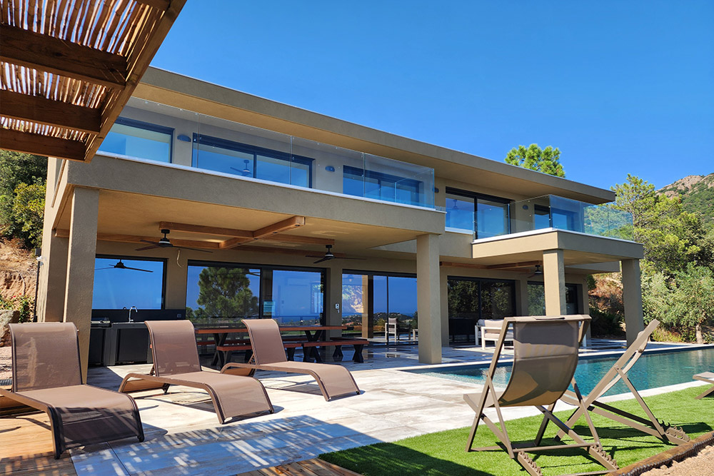 Villas Aria vue mer